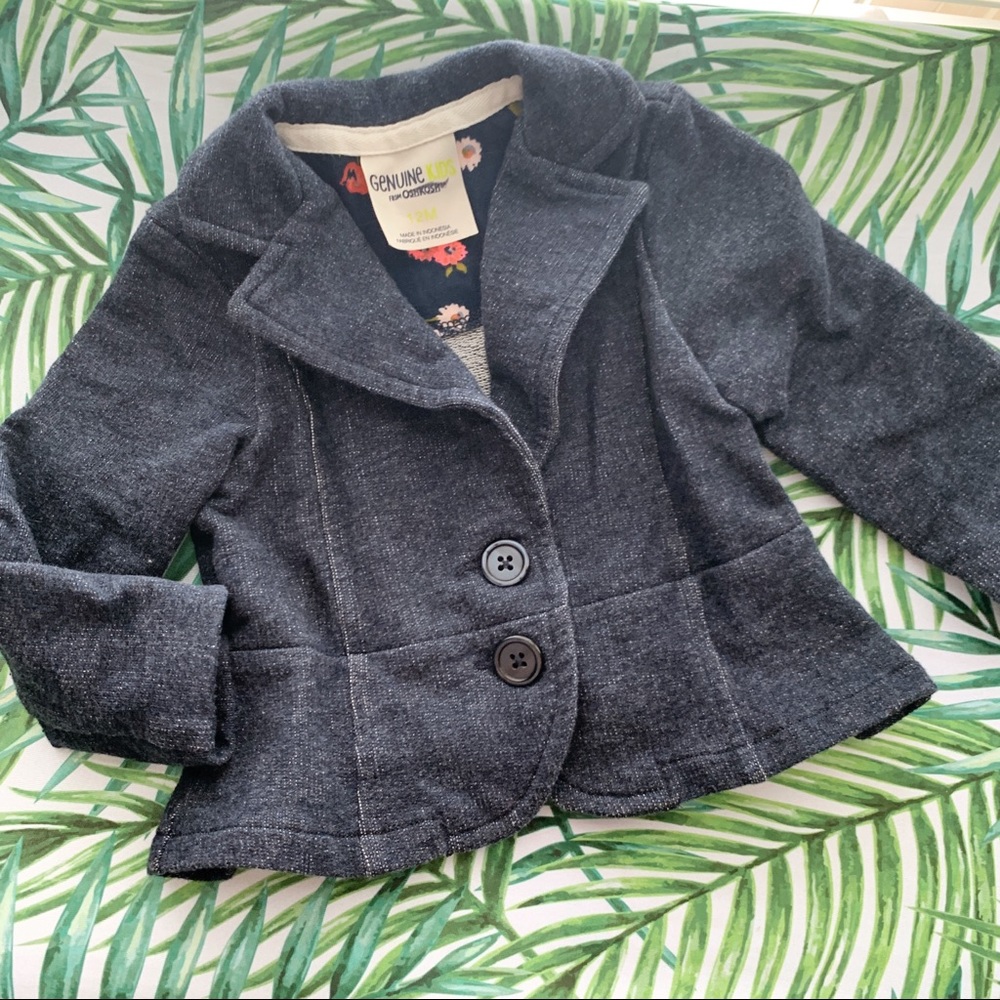 Genuine Kids Denim Peplum Jacket